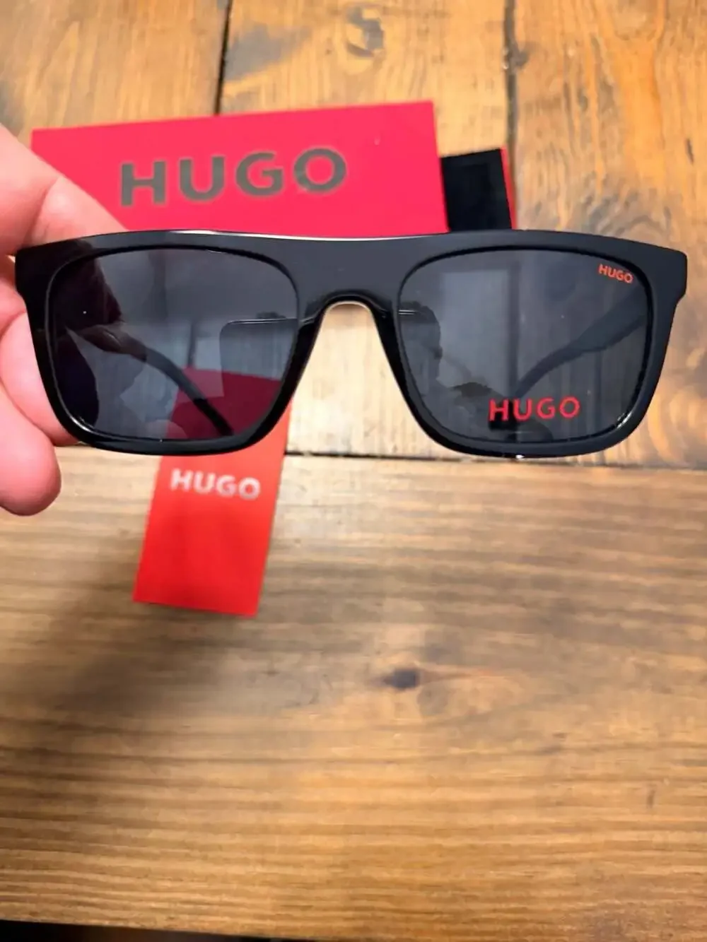 Hugo Boss HG 1297/S Sunglasses with Case - Blue Tibt on Frames - Brand New